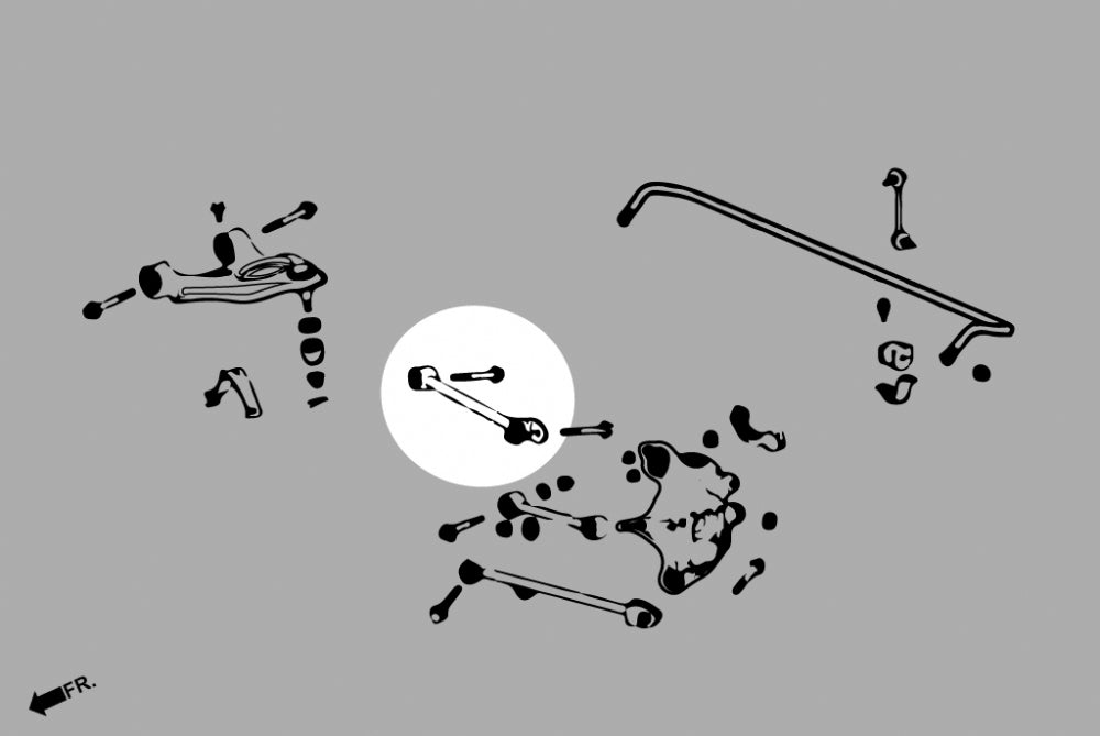 Rear Camber Kit With Head Light Adjuster Honda Accord