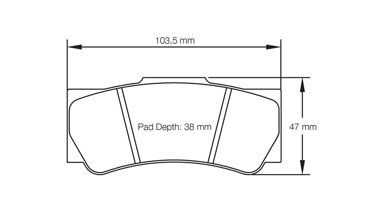 Pagid Racing RS 42 Brake Pads - Brake | E8078R4201 - Pagid Racing brake pads