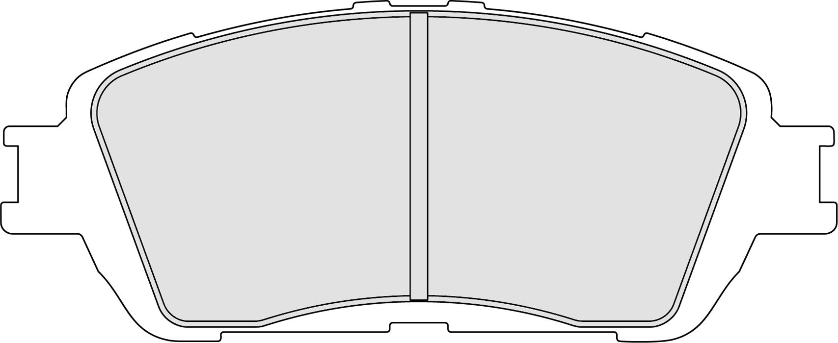 Ferodo Semi-Metallic Brake Pads | FER-FRP3120H