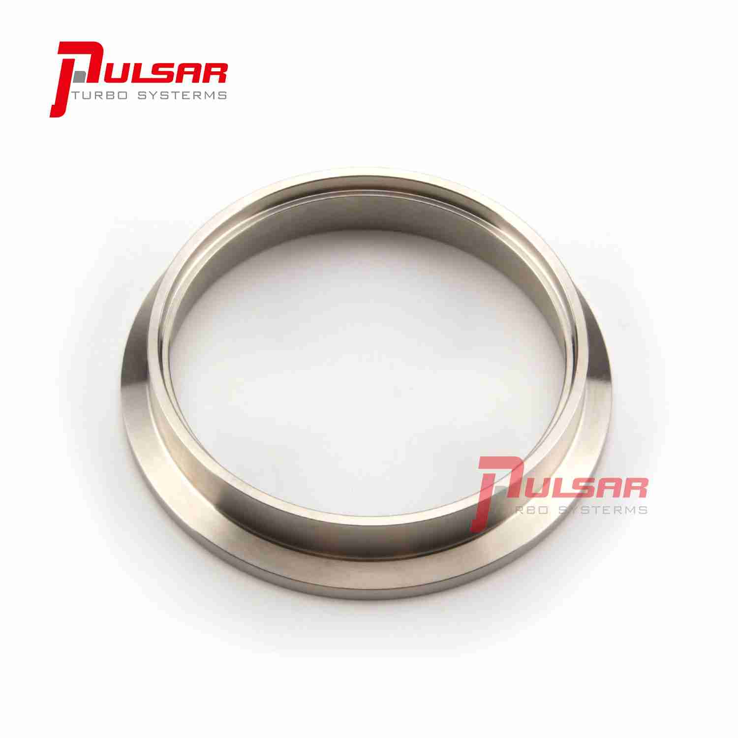 Pulsar Turbo 3'' Stainless Steel V-Band Flange &amp; Clamp Kit for Precision Turbo T4 T67 T72 T76 164376101