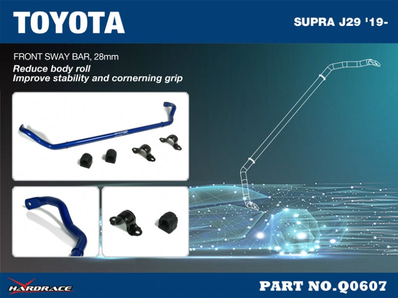 Front Sway Bar Bmw Z4, Toyota Supra