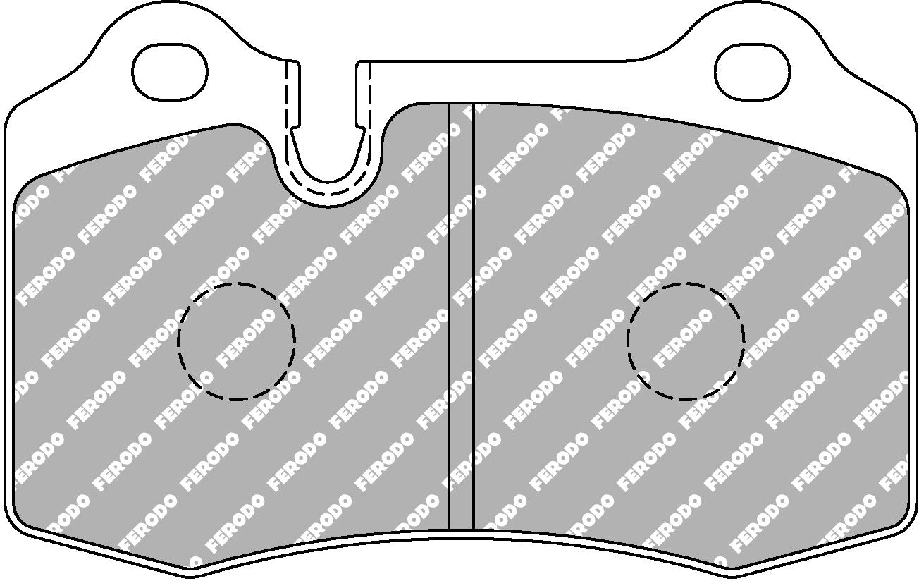 Ferodo Semi-Metallic Brake Pads | FER-FCP1348Z