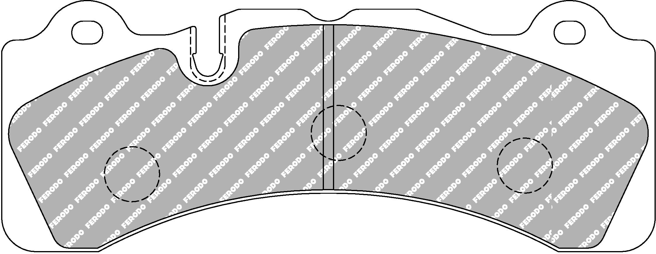 Ferodo Semi-Metallic Brake Pads | FER-FRP3099W