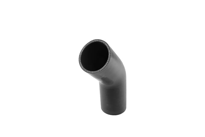 Silicon Hose 45 Elbow 2.25" BLACK by Turbosmart - performance upgrade from Torque Lab