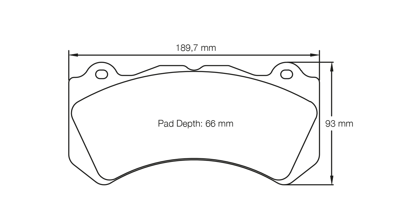 Pagid Racing RSL 1 Brake Pads - Front | S8081L01001 - Pagid Racing brake pads