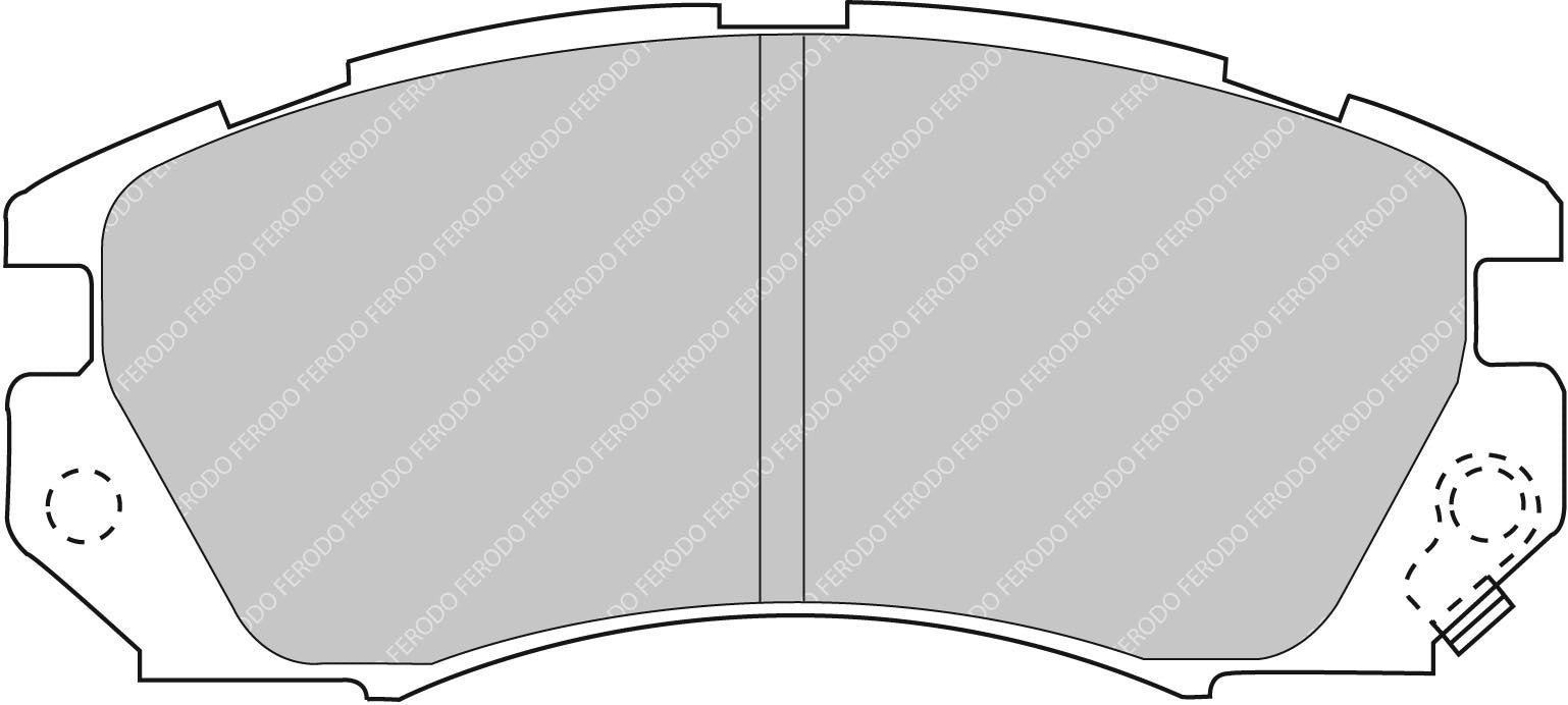 Ferodo Semi-Metallic Brake Pads | FER-FCP948R