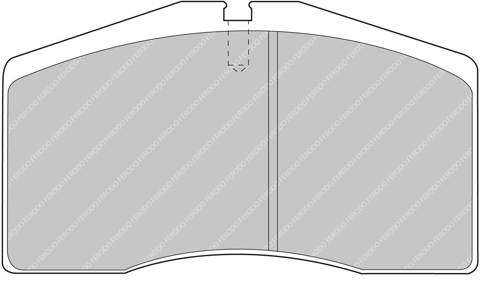 Ferodo Semi-Metallic Brake Pads | FER-FCP891H