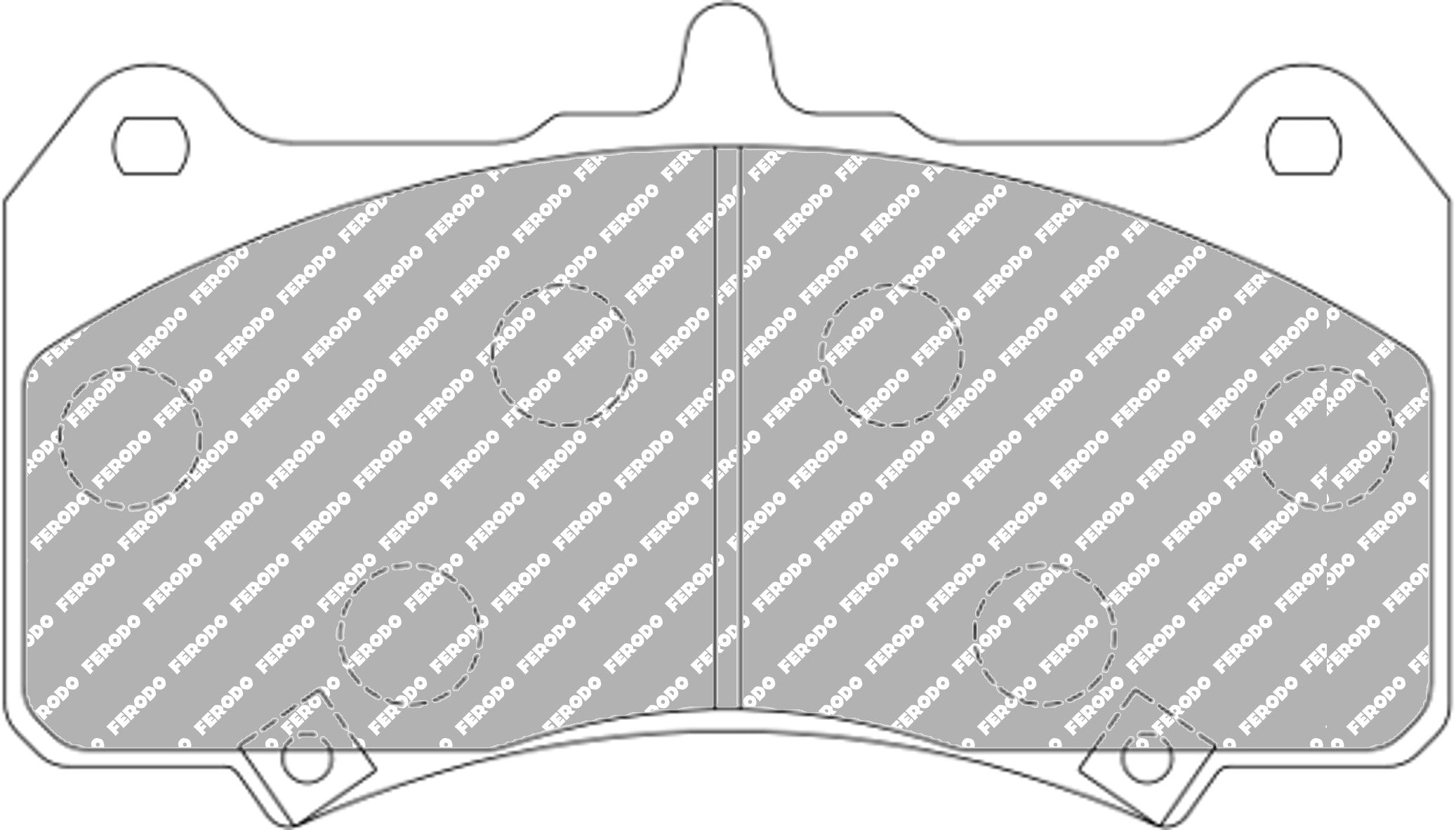 Ferodo Semi-Metallic Brake Pads | FER-FRP3147G