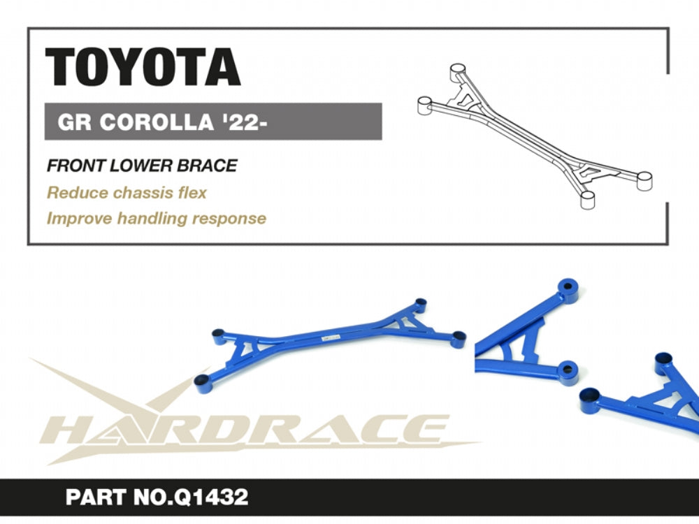 Front Lower 4-point Brace Toyota Corolla/altis/auris