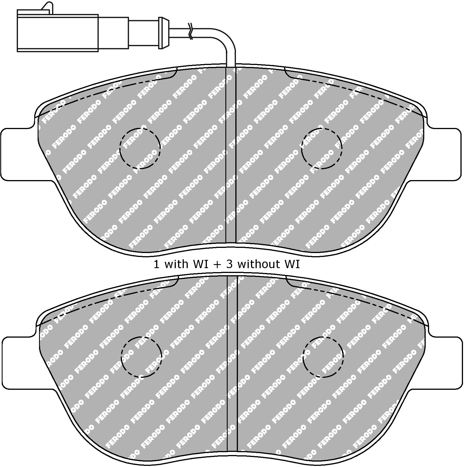 Ferodo Semi-Metallic Brake Pads | FER-FDS1467