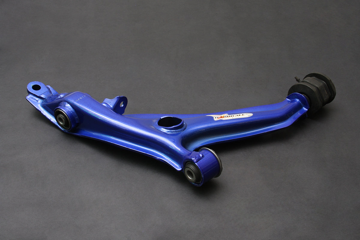 Hardrace Blue OE Style Front Lower Control Arm With Hardened Rubber Bushes 2Pc Set Honda Civic EK 96-00