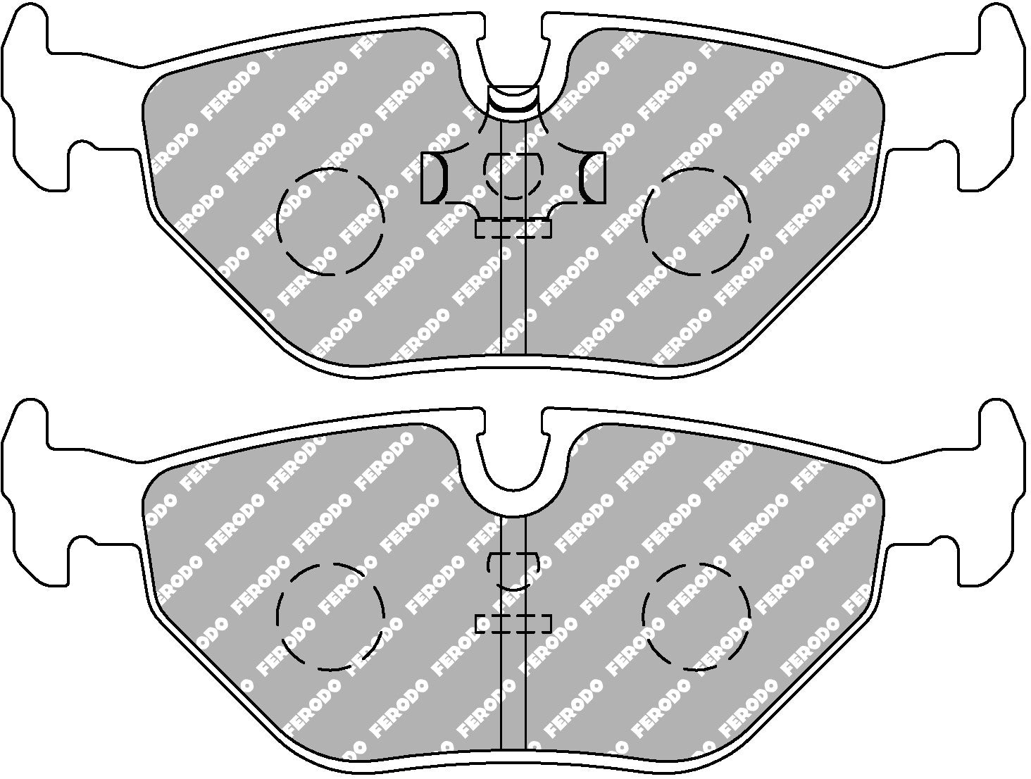 Ferodo Semi-Metallic Brake Pads | FER-FCP578W