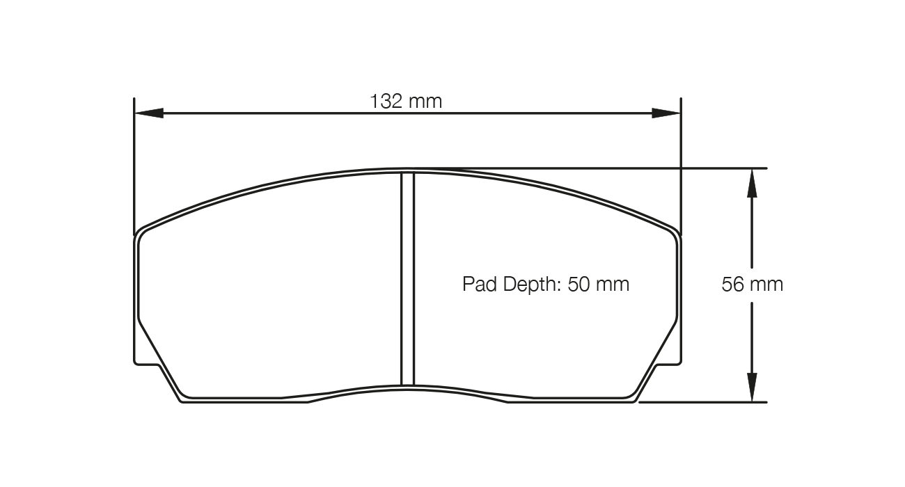 Pagid Racing RSL 1 Brake Pads - Front | S1270L01001 - Pagid Racing brake pads
