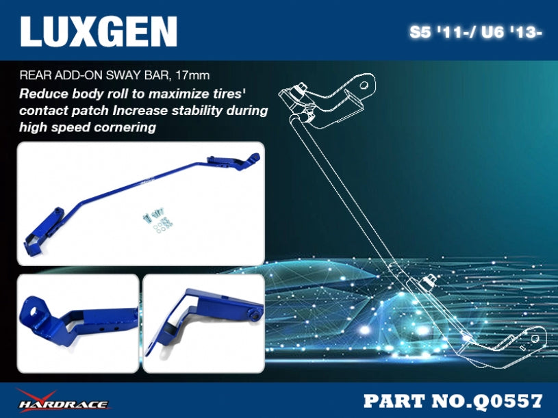 Rear Add On Sway Bar Luxgen S5, U6