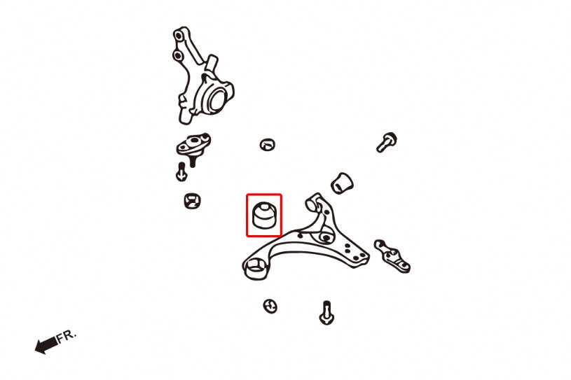 Front Lower Arm Bushing Hyundai Elantra