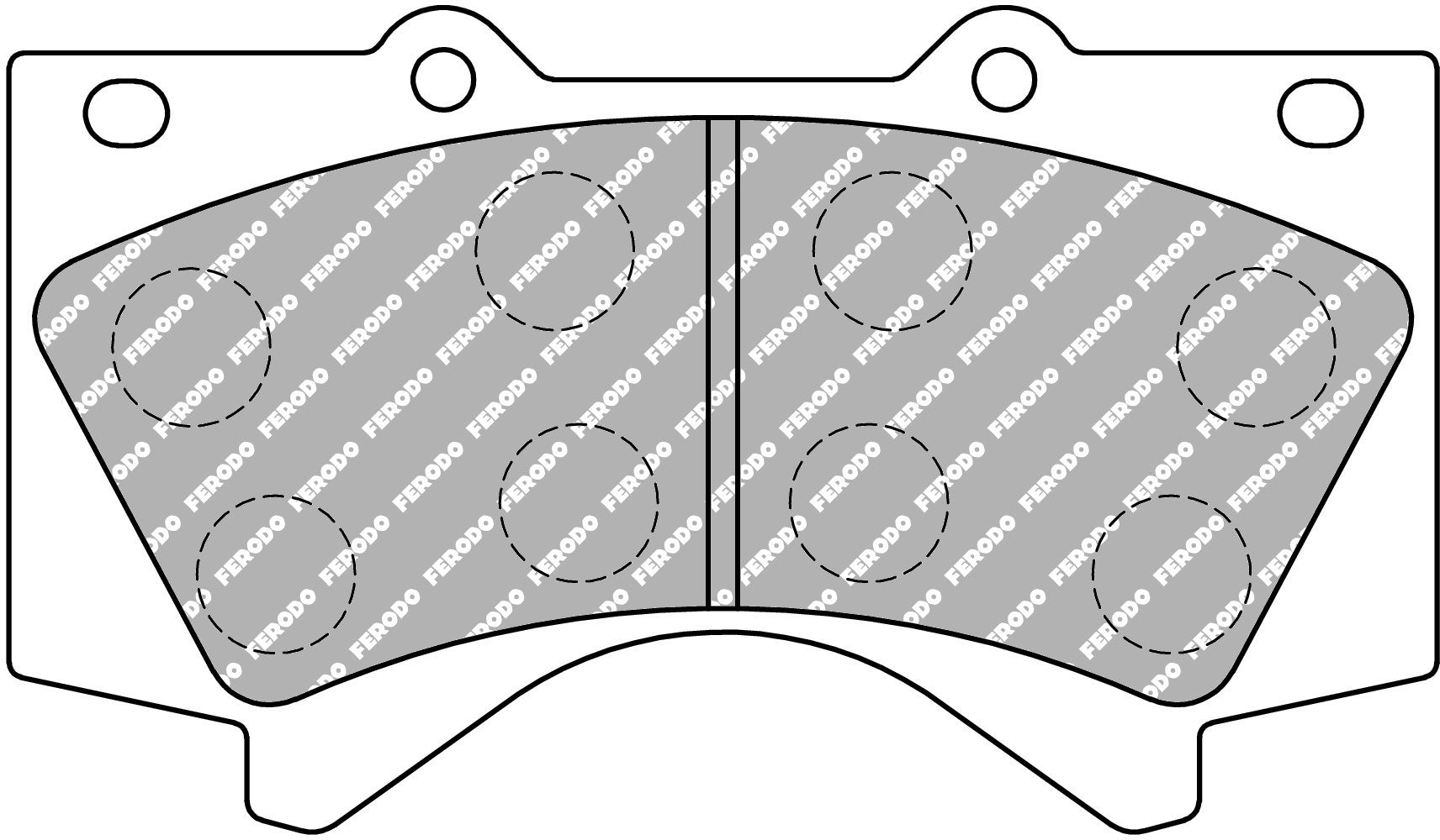 Ferodo Semi-Metallic Brake Pads | FER-FDSE4229