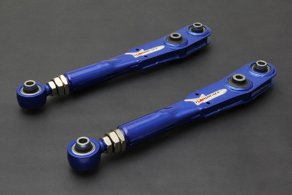 Hardrace Adjustable Rear Lower Control Arm With Spherical Bearings 2Pc Set Mitsubishi Evo 4-9 96-07