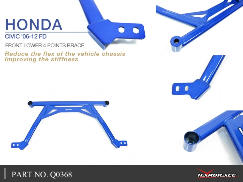 Front Lower 4 Points Brace Honda Civic