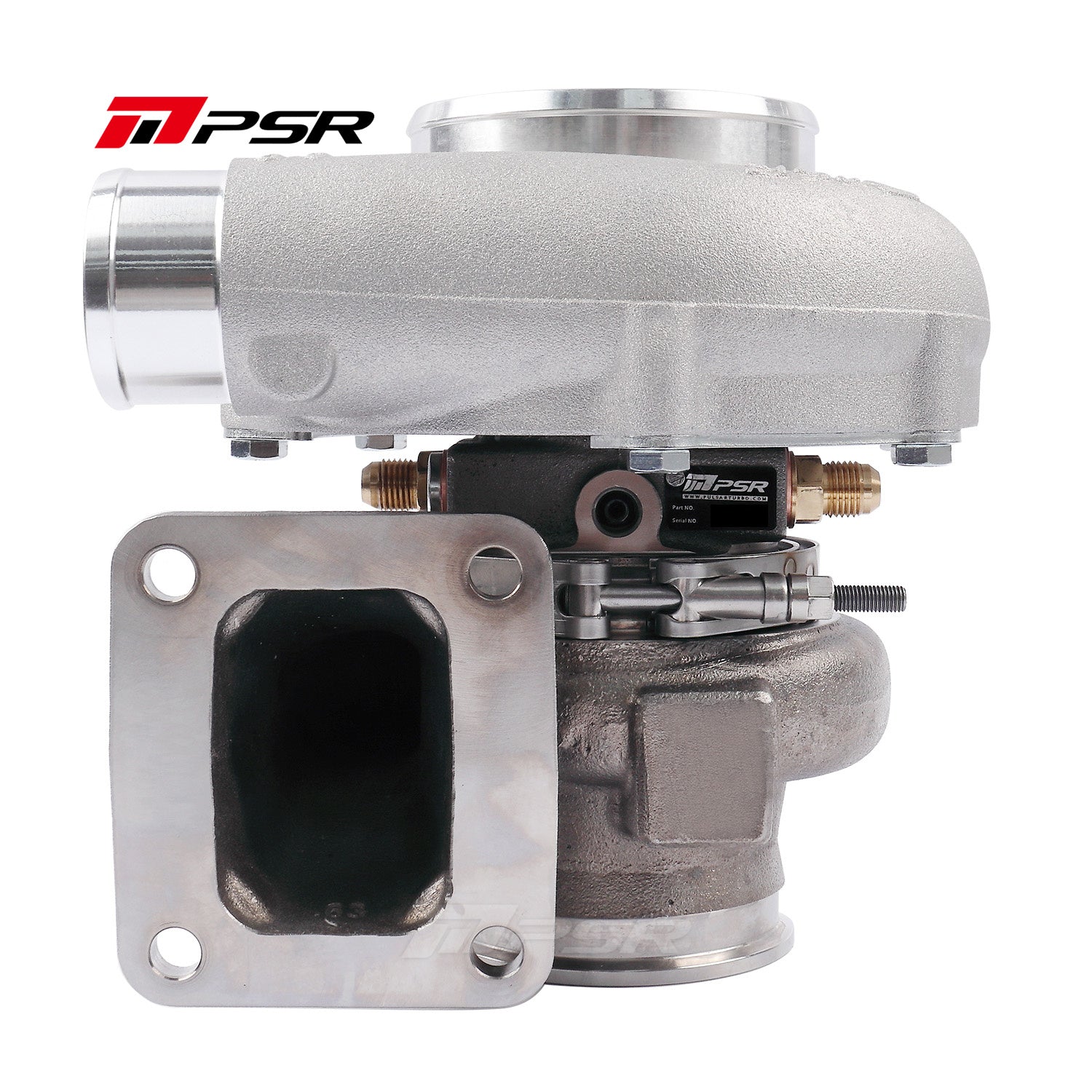 Pulsar Turbo PSR Forward Rotation 6862G Dual Ball Bearing Turbocharger HP Rating 1050 by Pulsar Turbo available at Torque Lab