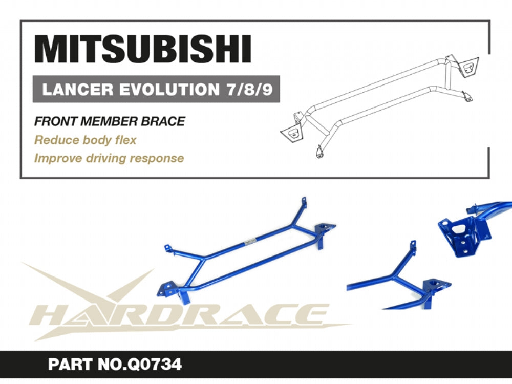 Front Member Brace Mitsubishi Lancer evolution