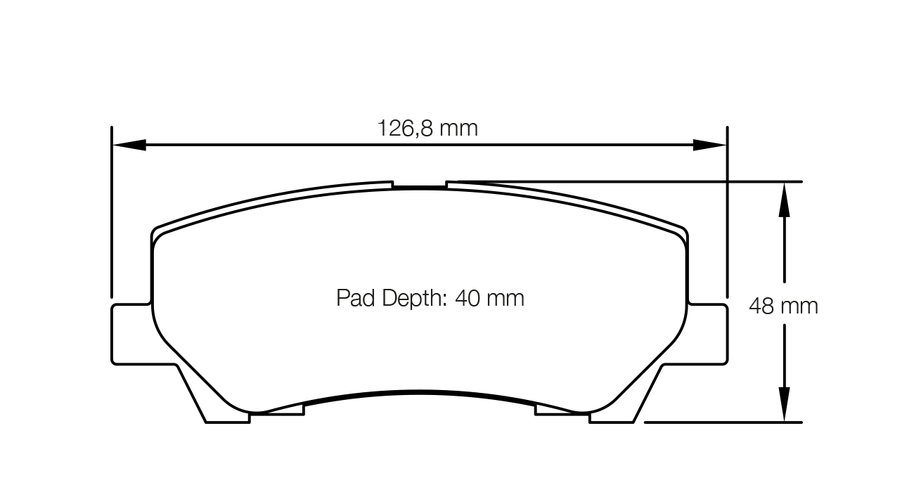 Pagid Racing RSL 29 Brake Pads - Rear | S8204R29001 - Pagid Racing brake pads
