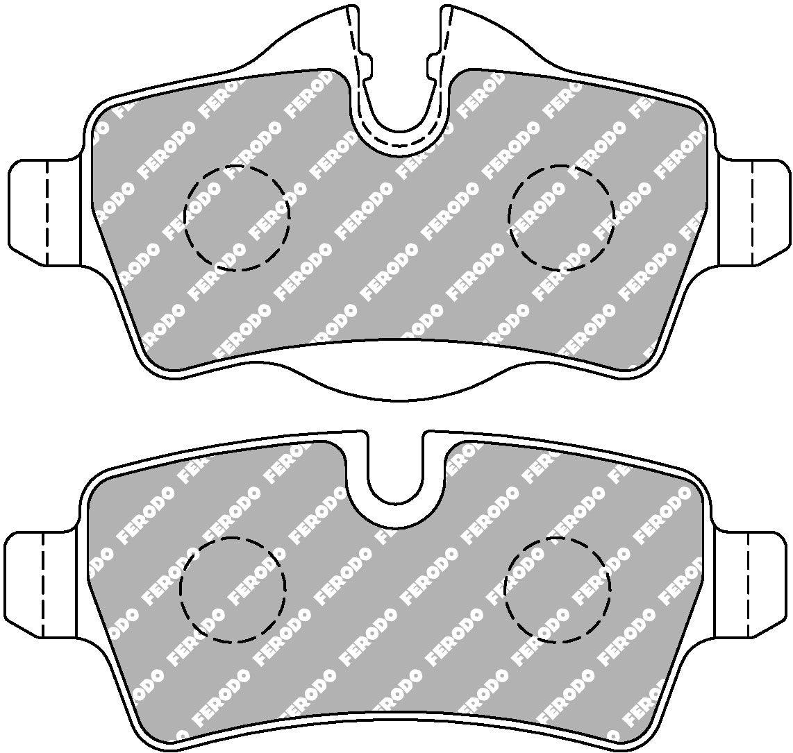 Ferodo Semi-Metallic Brake Pads | FER-FCP1975H