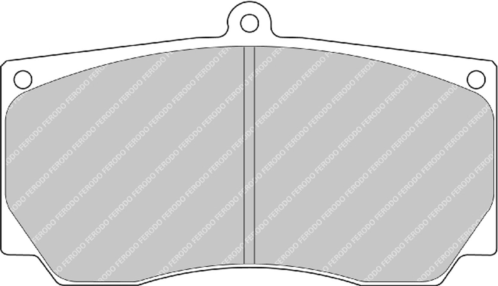 Ferodo Semi-Metallic Brake Pads | FER-FRP3053R