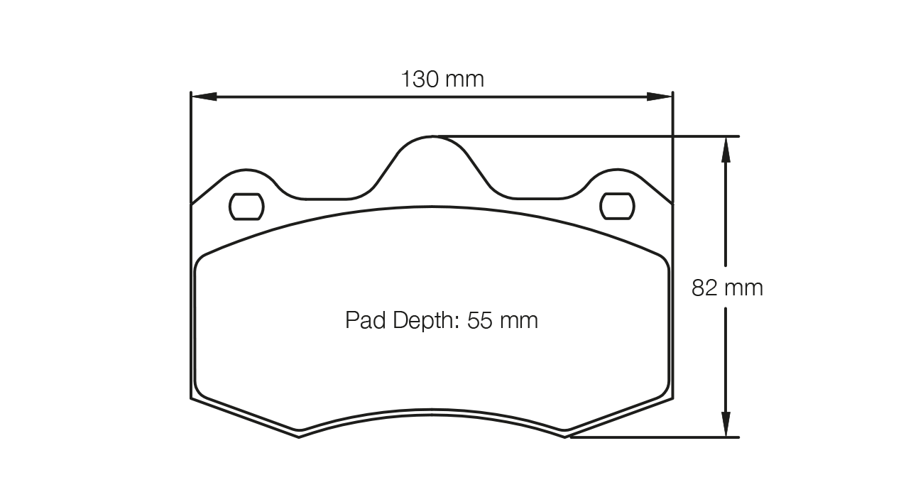 Pagid Racing RS 14 Brake Pads - Front | S203454R901 - Pagid Racing brake pads