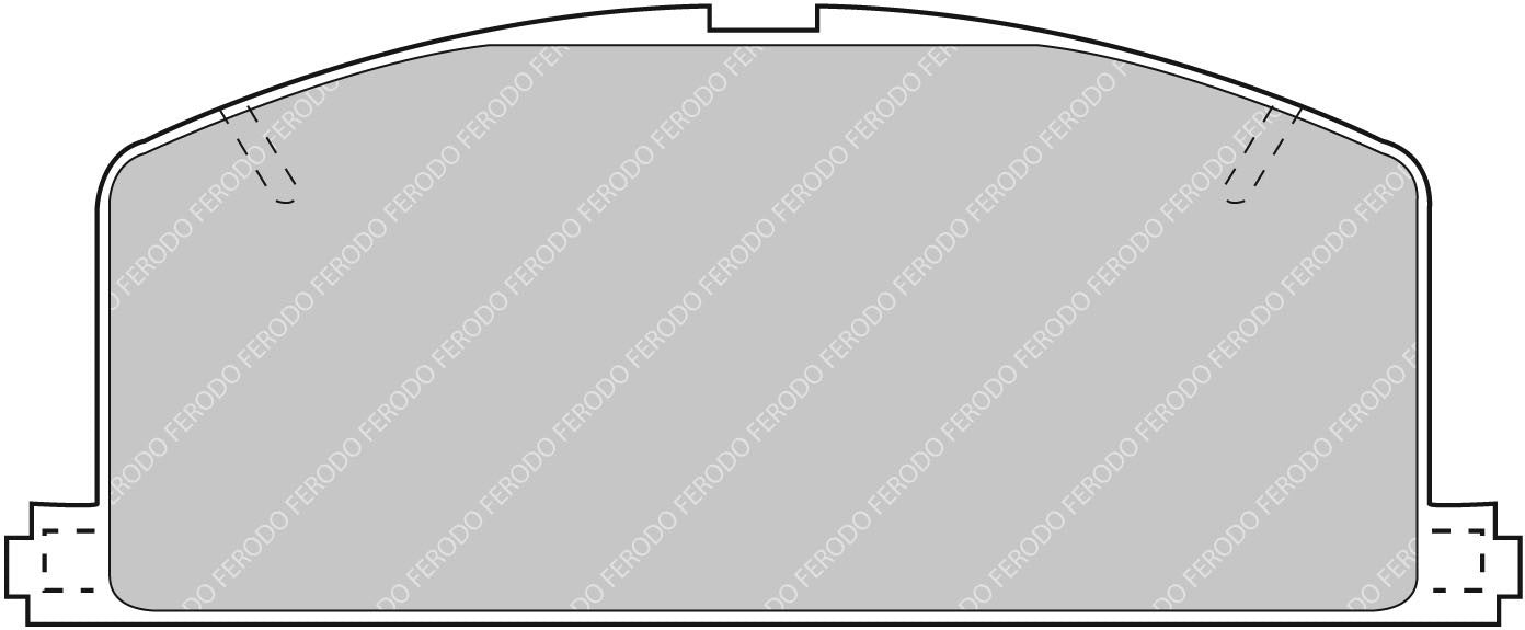 Ferodo Semi-Metallic Brake Pads | FER-FDS308