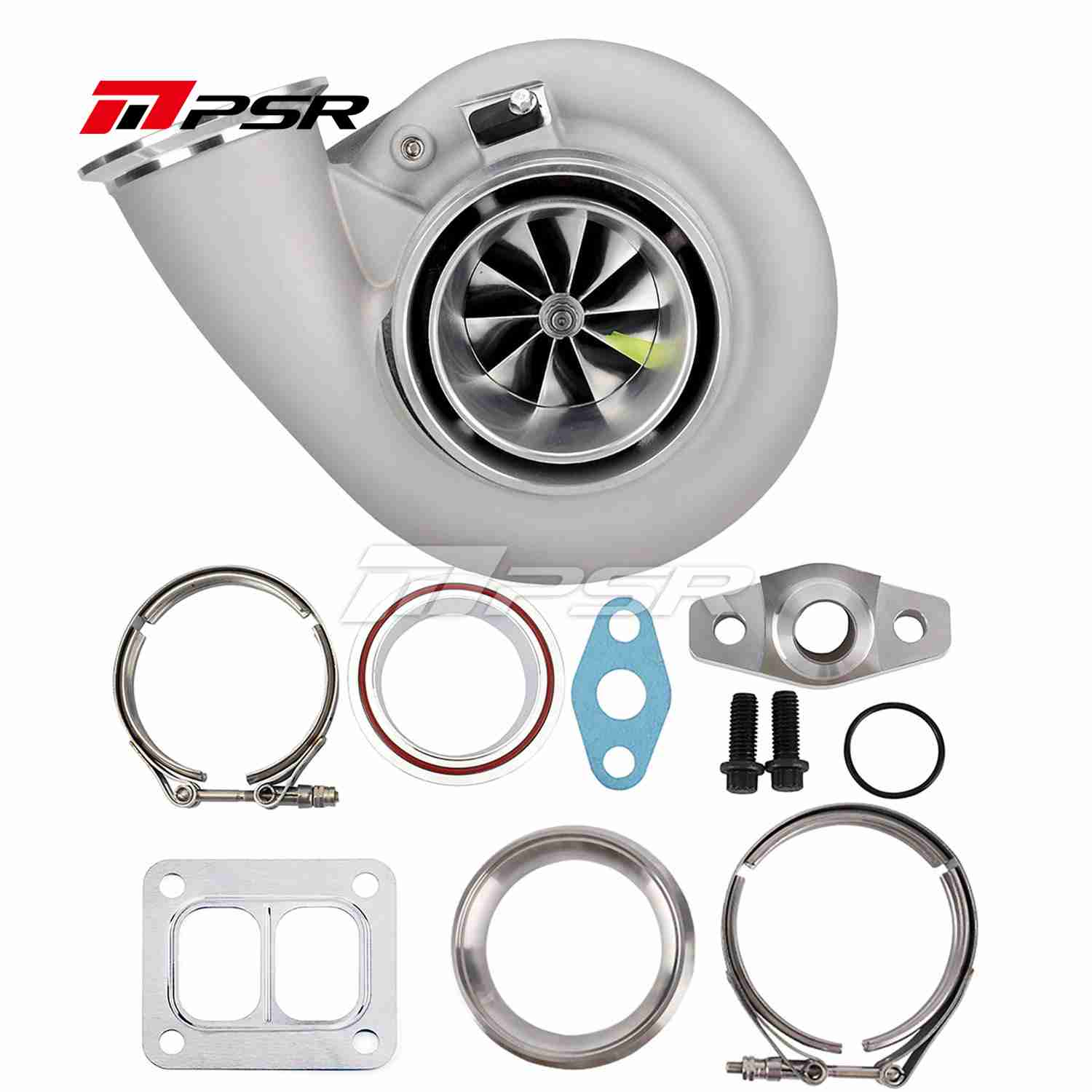 Pulsar Turbo PSR Forward Rotation 7975G Dual Ball Bearing Turbocharger HP Rating 1450 by Pulsar Turbo available at Torque Lab