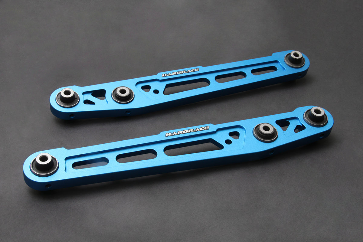 Hardrace Aluminium Rear Lower Control Arm With Hardened Rubber Bushes 2Pc Set Honda Civic EK 96-00