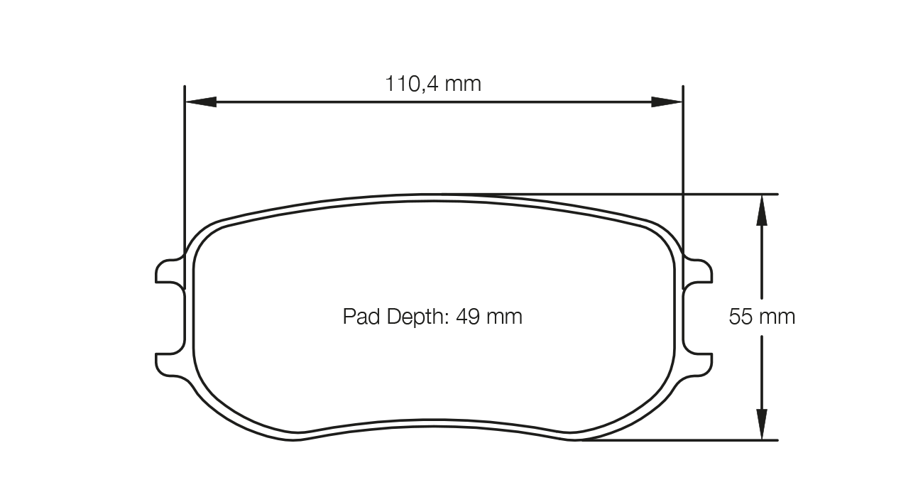 Pagid Racing RSL 1 Brake Pads - Rear | S4929L01001 - Pagid Racing brake pads