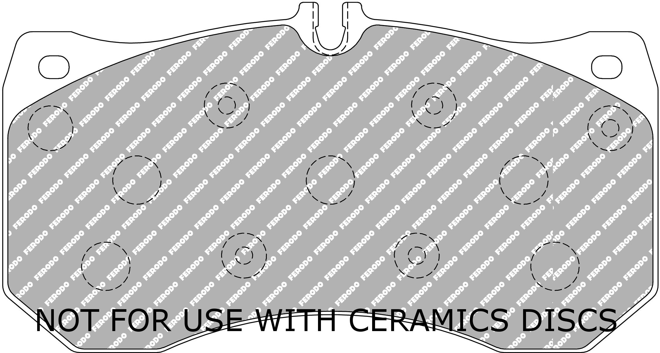 Ferodo Semi-Metallic Brake Pads | FER-FCP4466H