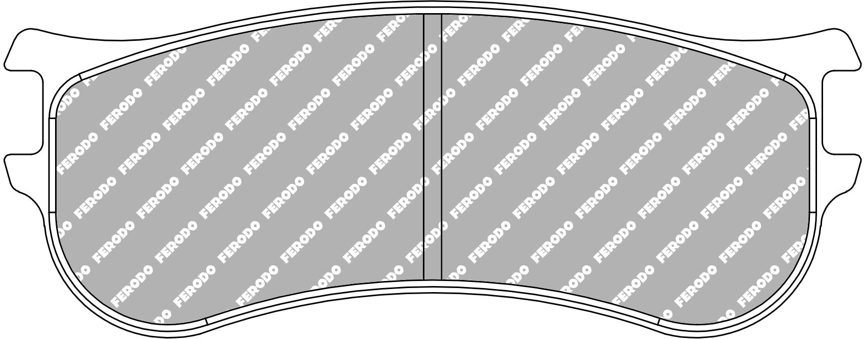 Ferodo Semi-Metallic Brake Pads | FER-FRP3163G