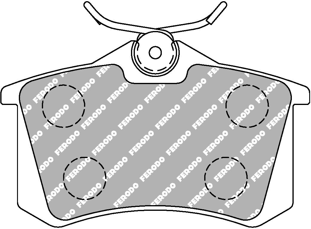 Ferodo Semi-Metallic Brake Pads | FER-FDS1083