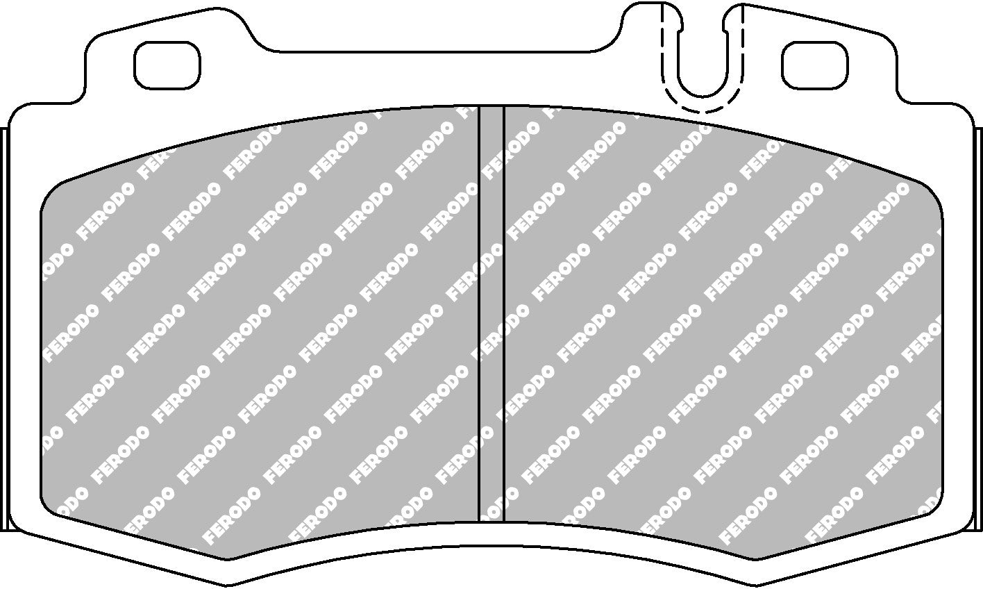 Ferodo Semi-Metallic Brake Pads | FER-FCP1661H