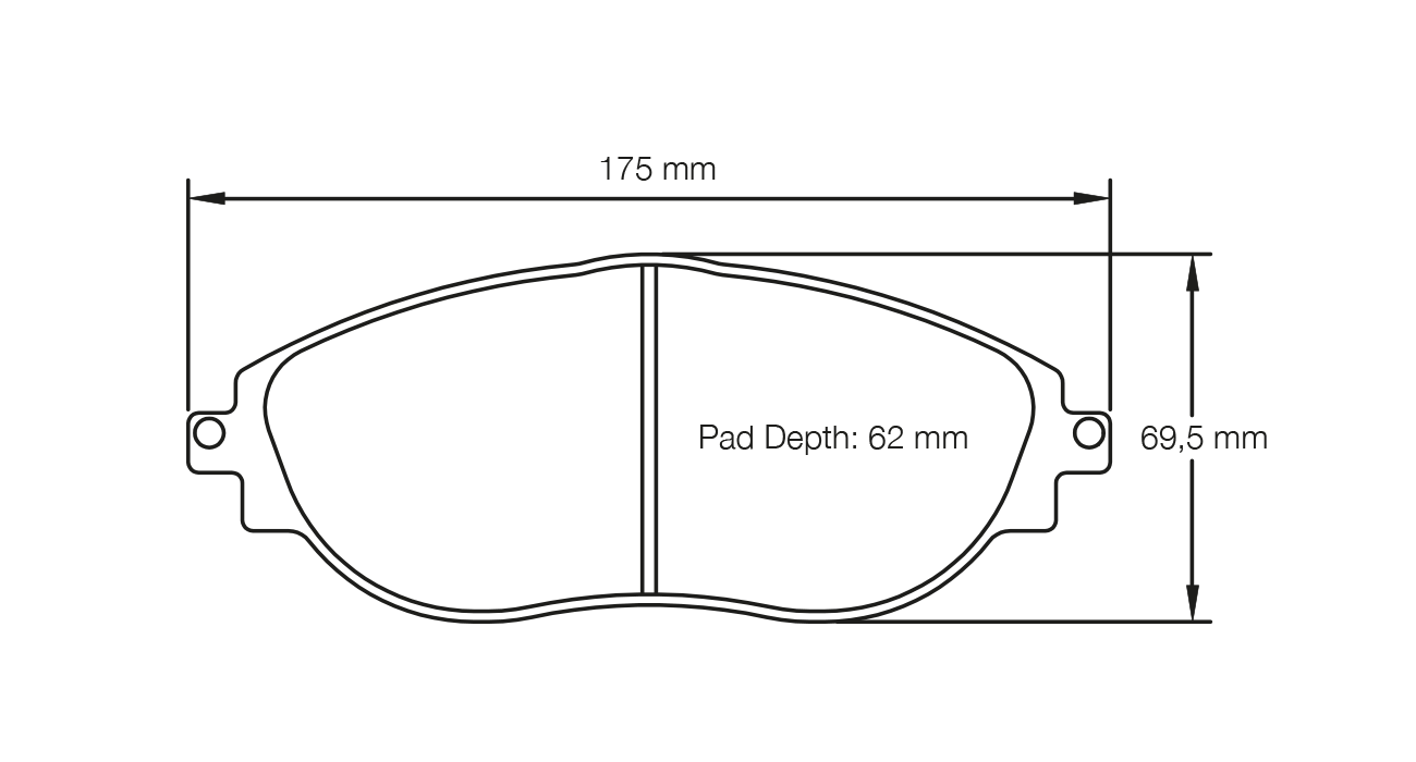 Pagid Racing RSL 29 Brake Pads - Front | S8201R29001 - Pagid Racing brake pads