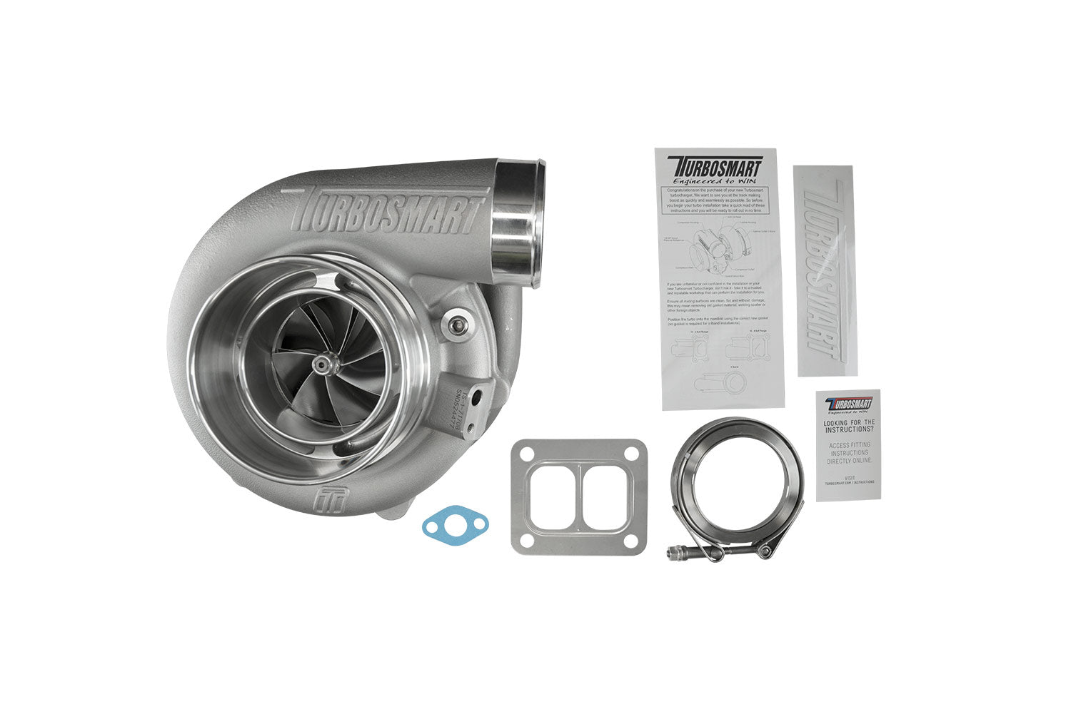 TS-1 Turbocharger 7170 D4 1.00AR Externally Wastegated