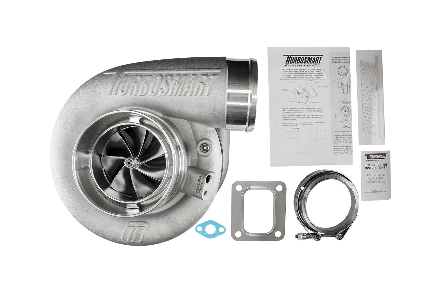 TS-1 Turbocharger 7880 T4 0.96AR Externally Wastegated