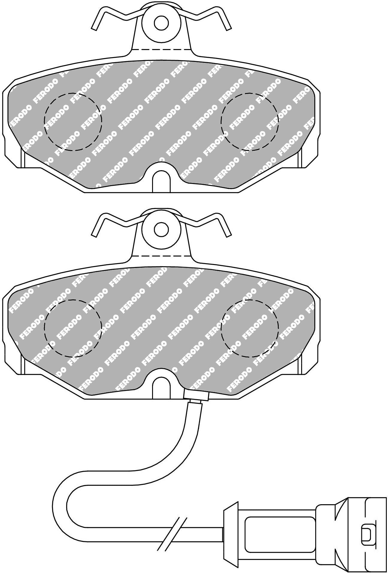 Ferodo Semi-Metallic Brake Pads | FER-FDS408