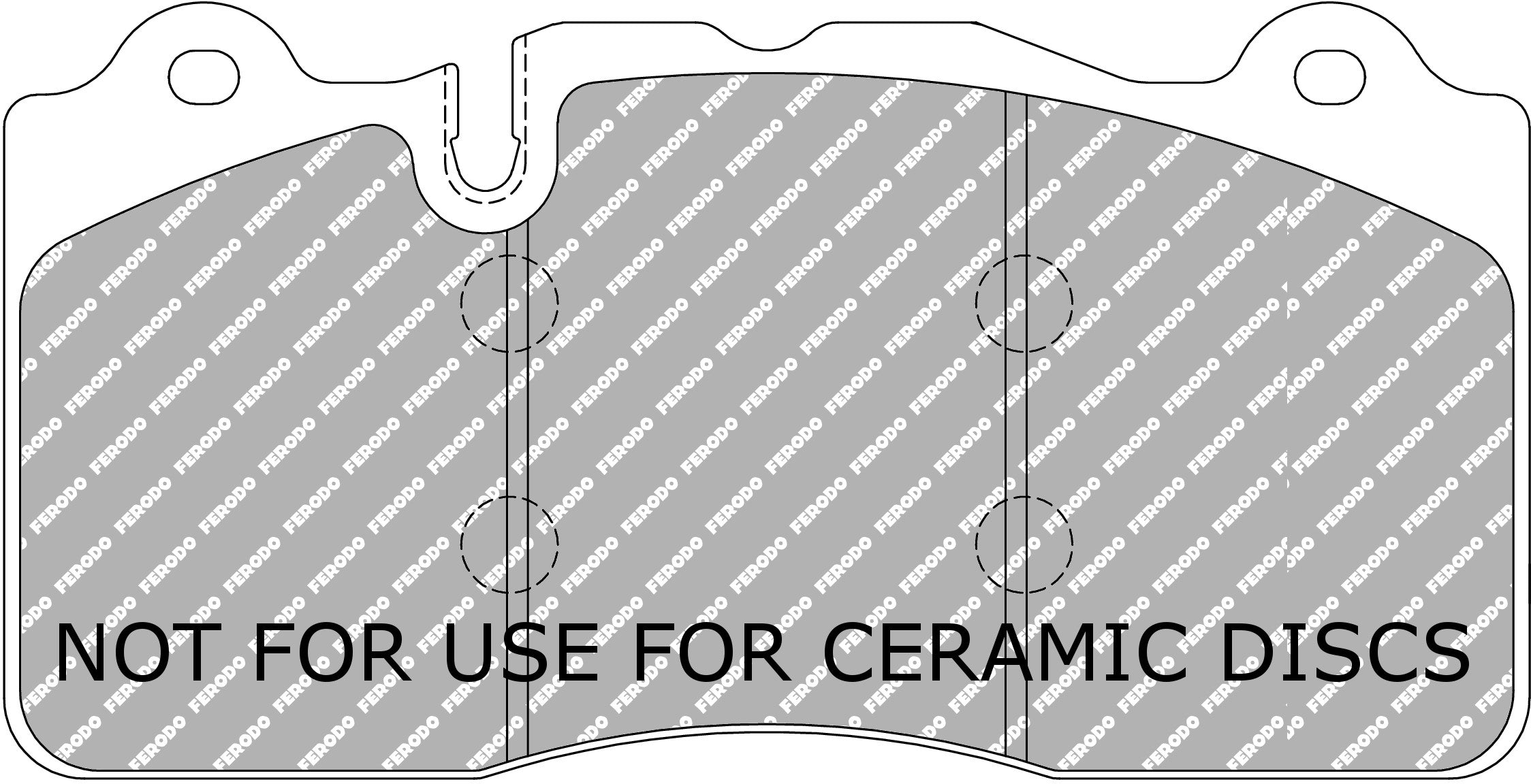 Ferodo Semi-Metallic Brake Pads | FER-FCP5030H