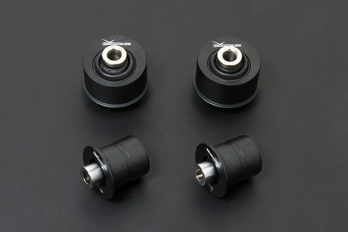 Hardrace Spherical Bearings Front Lower Arm Bushes Caster Increase 4Pc Set Honda Civic EP3 Integra DC5 01-05