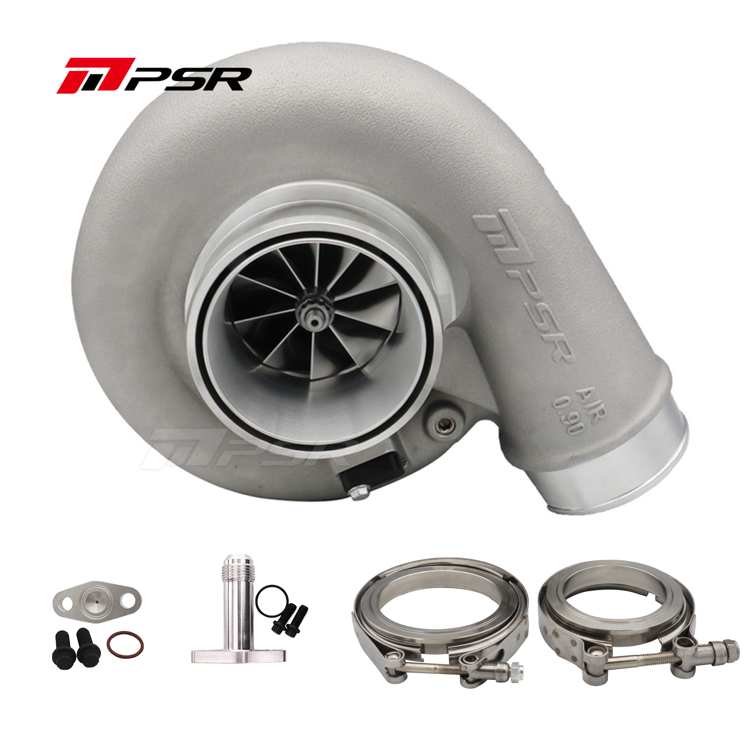 Pulsar Turbo PSR Forward Rotation 7375G COMPACT Dual Ball Bearing Turbocharger HP Rating 1200 by Pulsar Turbo available at Torque Lab