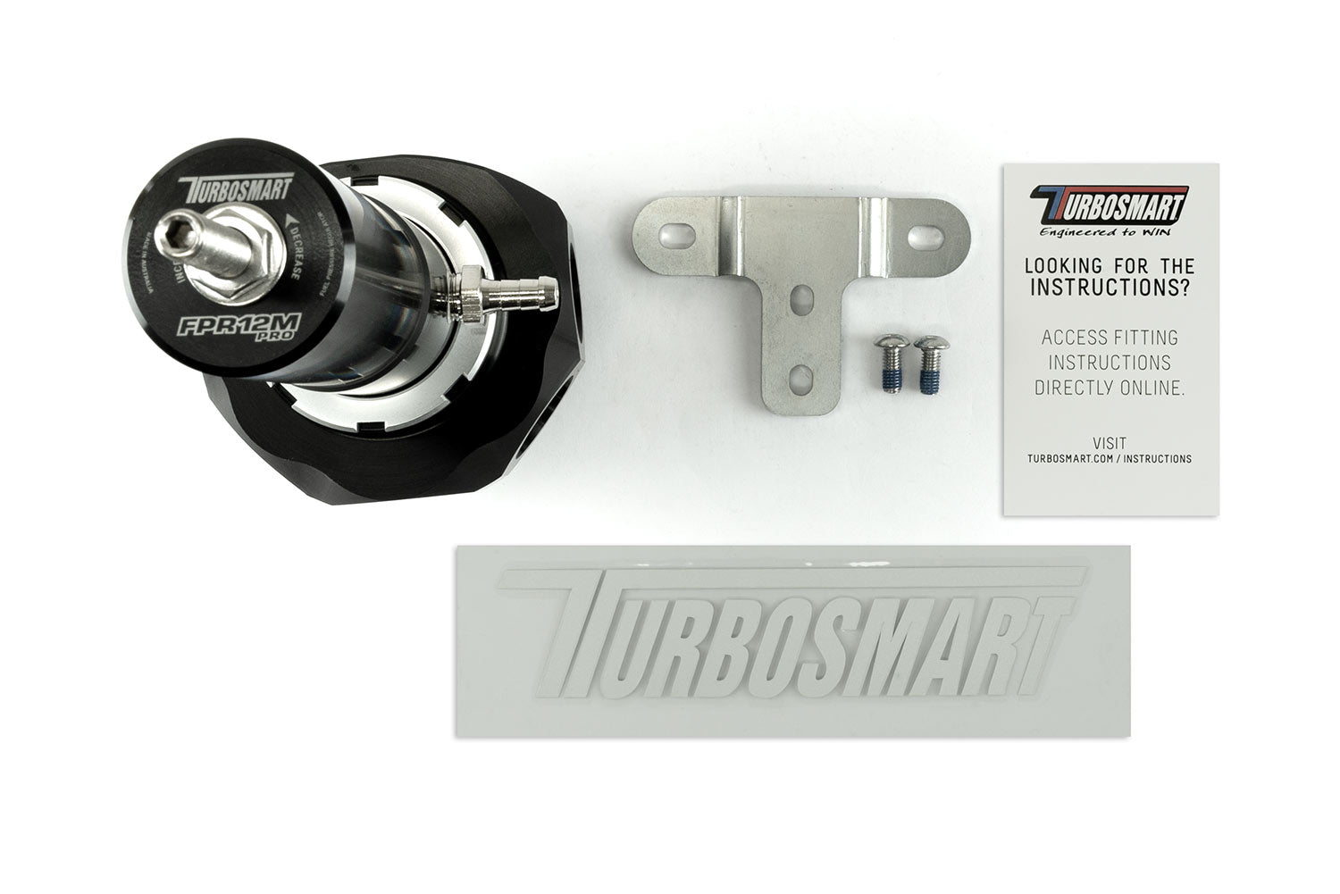 FPR12M Pro - Fuel Pressure Regulator - Black