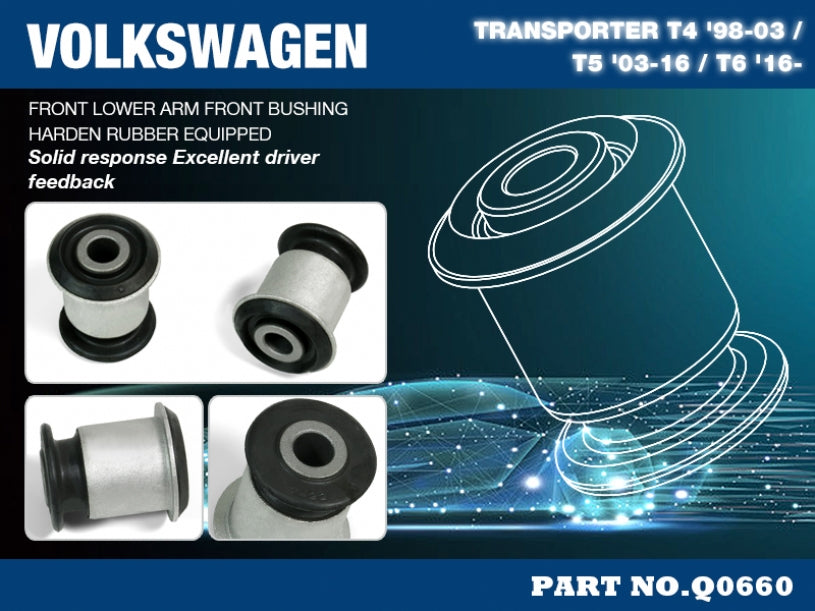 Front Lower Arm-front Bushing Volkswagen Transporter