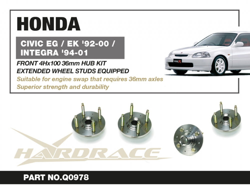 36mm Front Wheel Hub Honda Civic, Integra, Del sol