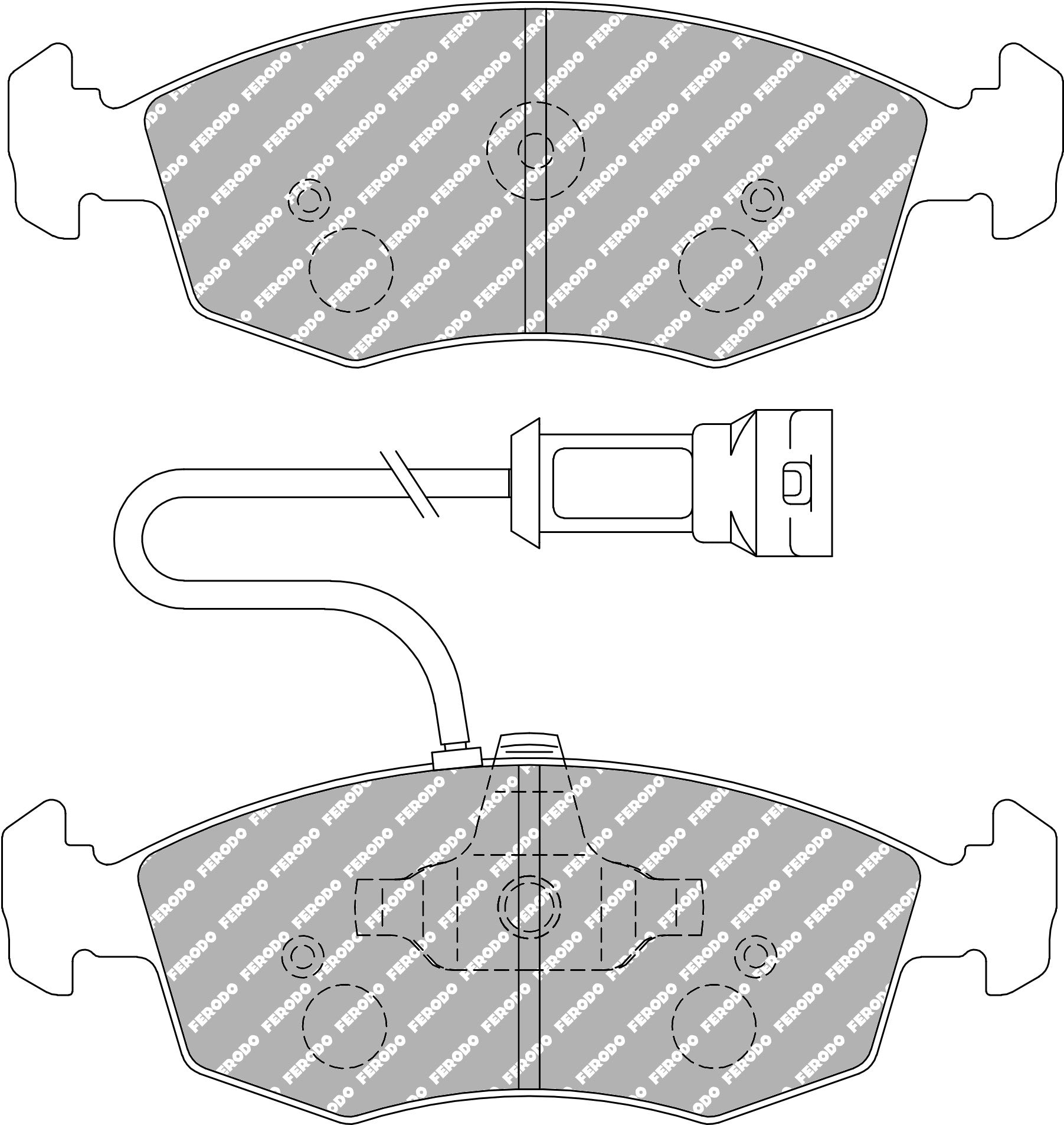 Ferodo Semi-Metallic Brake Pads | FER-FDS276