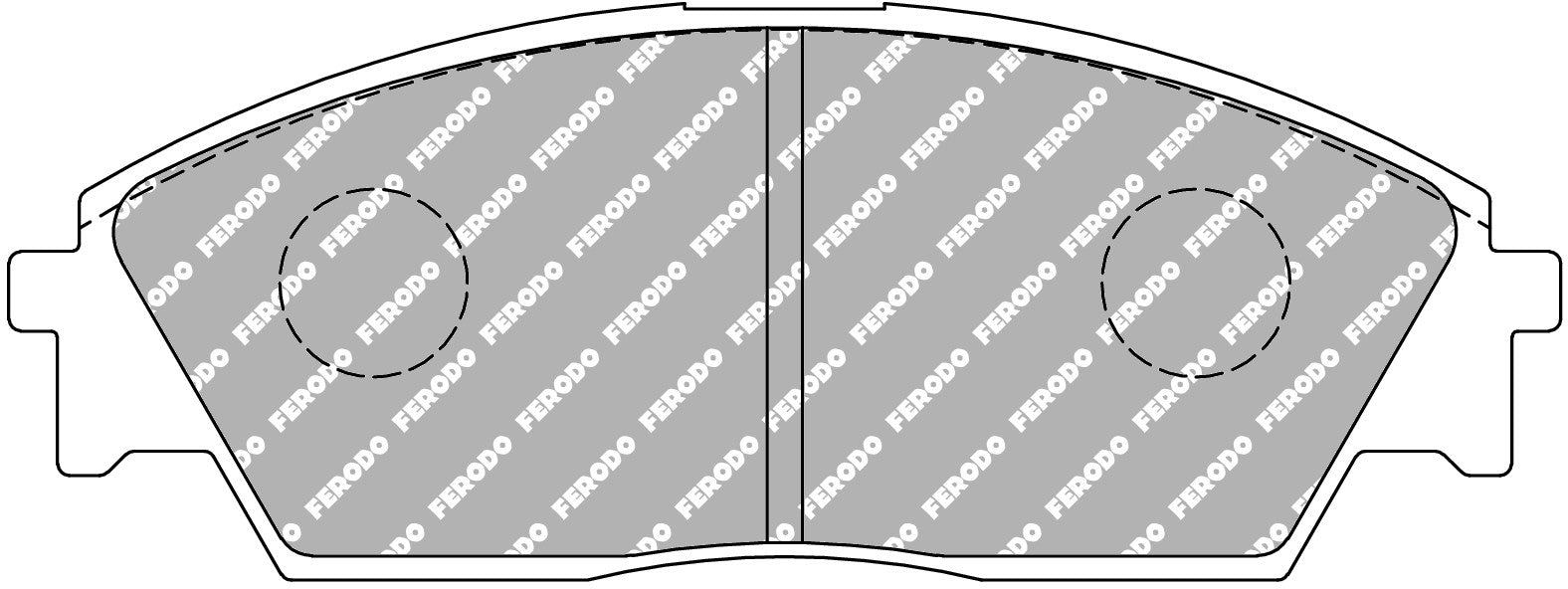 Ferodo Semi-Metallic Brake Pads | FER-FDS598