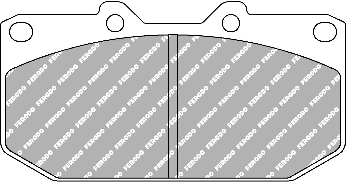 Ferodo Semi-Metallic Brake Pads | FER-FCP986H