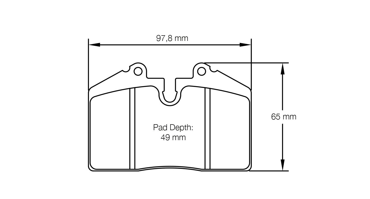 Pagid Racing RSH 29E Brake Pads - Brake | S1916H29E01 - Pagid Racing brake pads